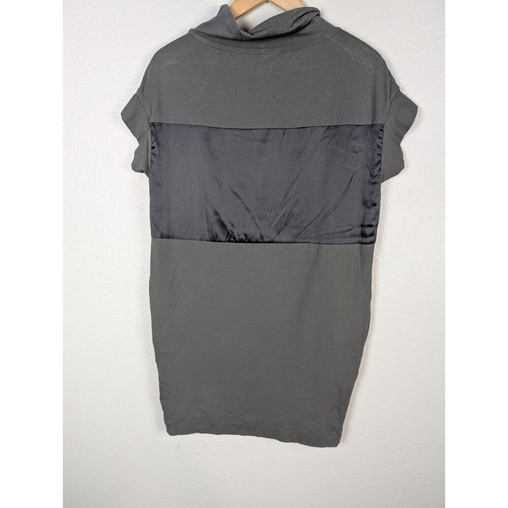 BRUNELLO CUCINELLI Dress Sz S Made In Italy Designer Cotton Bkend Old Money 166 - Picture 2 of 9